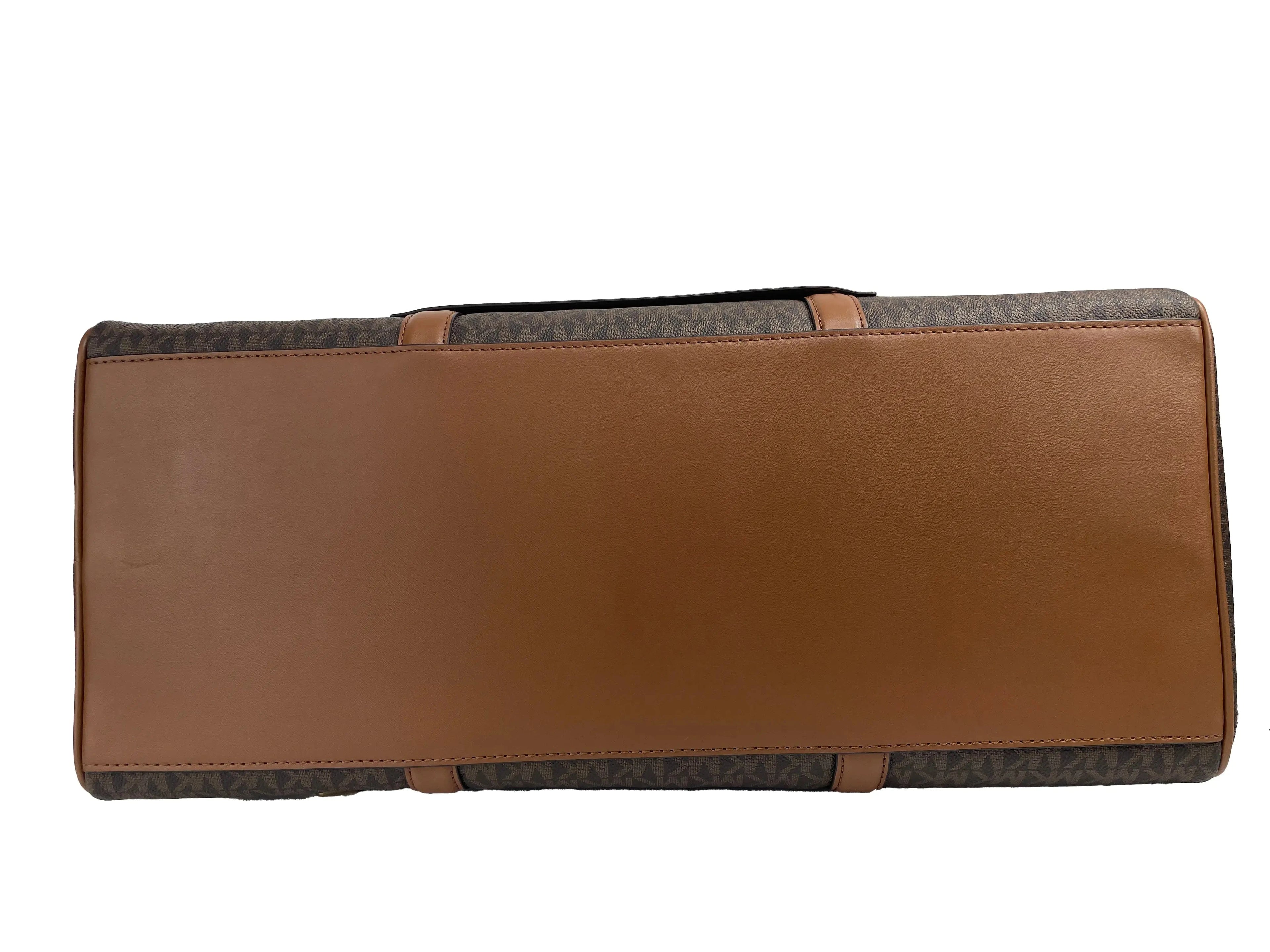 Michael Kors Travel XL Brown Weekender - Velora Luxury Fashion