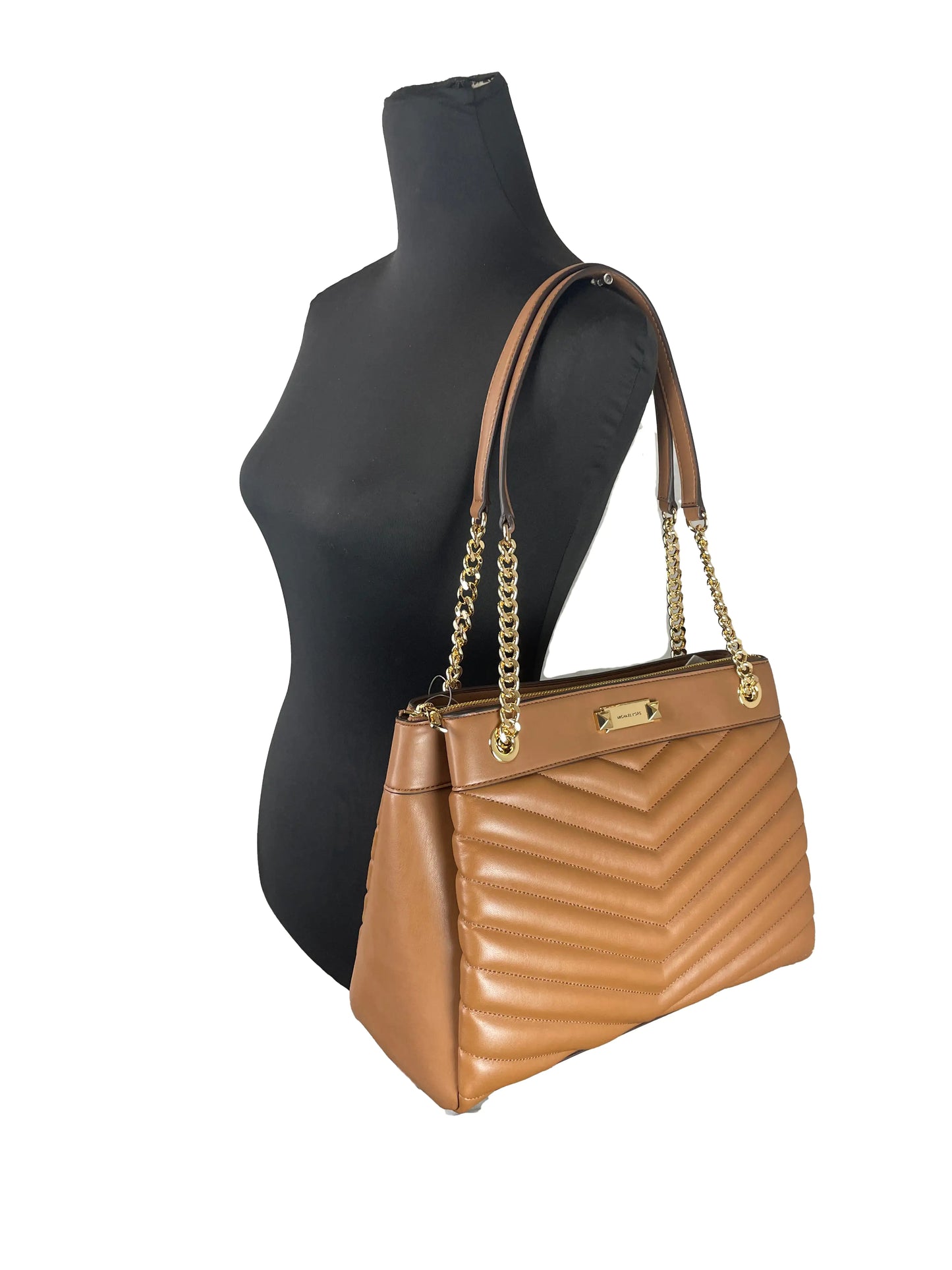 Michael Kors Whitney Medium Chain Shoulder Bag Purse - Velora Luxury Fashion