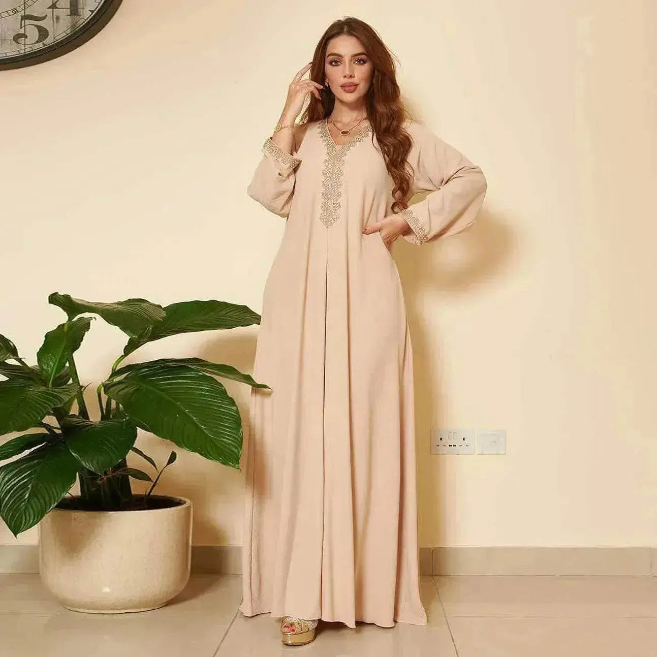 Middle East Arab  Women's Wear Swing Dress
