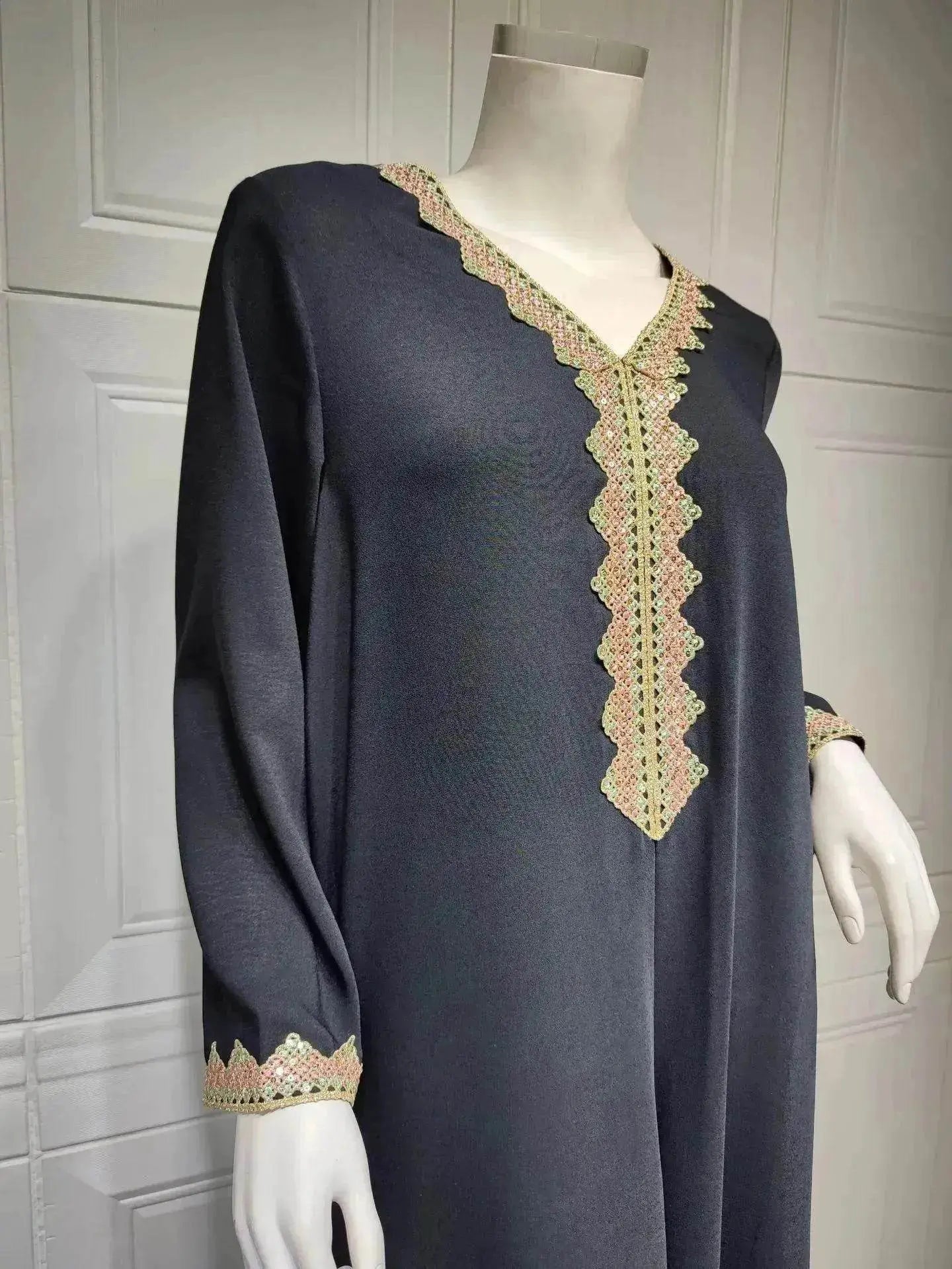 Middle East Arab  Women's Wear Swing Dress