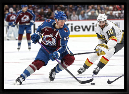 Mikko Rantanen 20x29 Framed Canvas Colorado Avalanche - Velora Luxury Fashion