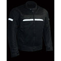 Milwaukee Leather Men's Mesh & Nylon Combo Racer Jacket - Velora Luxury Fashion