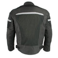 Milwaukee Leather Men's Mesh & Nylon Combo Racer Jacket - Velora Luxury Fashion