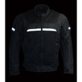 Milwaukee Leather Men's Mesh & Nylon Combo Racer Jacket - Velora Luxury Fashion