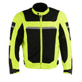 Milwaukee Leather Men's Mesh & Nylon Combo Racer Jacket - Velora Luxury Fashion