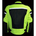 Milwaukee Leather Men's Mesh & Nylon Combo Racer Jacket - Velora Luxury Fashion