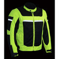 Milwaukee Leather Men's Mesh & Nylon Combo Racer Jacket - Velora Luxury Fashion