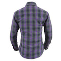 Milwaukee Leather Women's Armoured Plaid Shirt - Velora Luxury Fashion