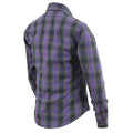 Milwaukee Leather Women's Armoured Plaid Shirt - Velora Luxury Fashion