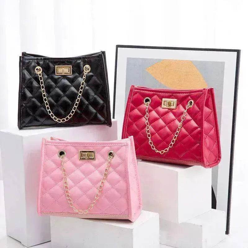 Mini Chain Shoulder Bags Rhombus Sewing Small Square Bags For Women - Velora