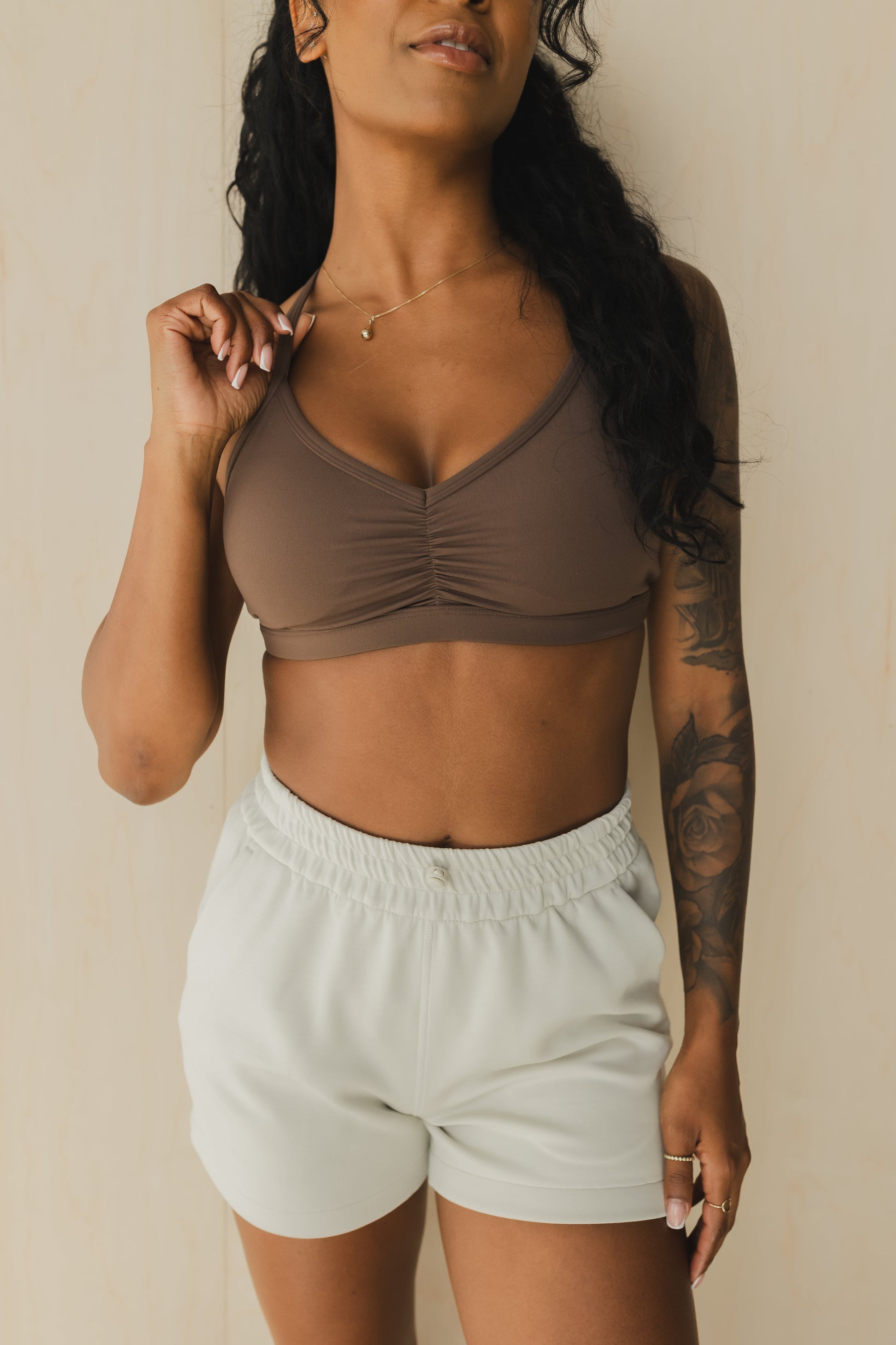 Mini Scrunch Bra - Velora Luxury Fashion