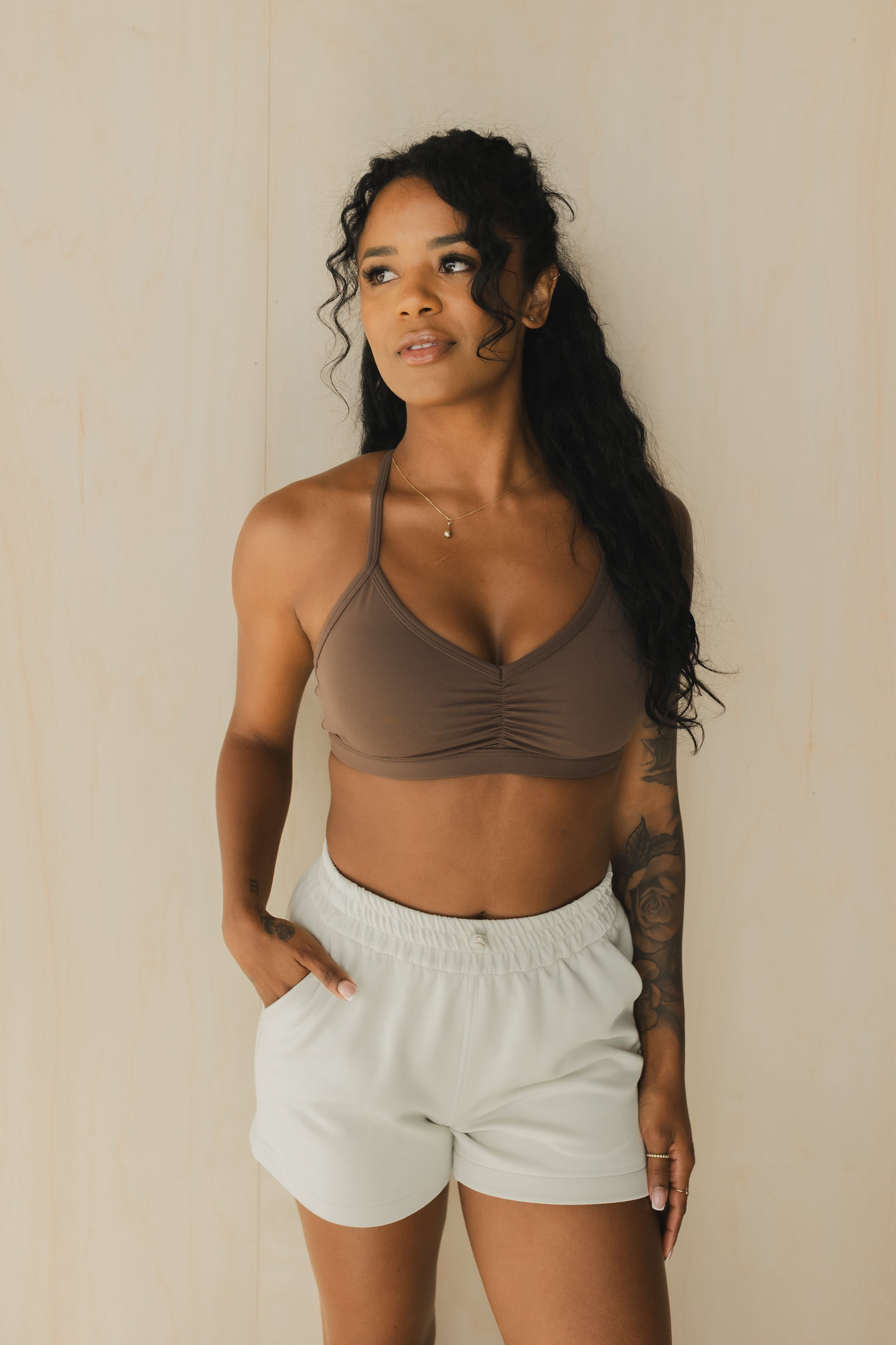 Mini Scrunch Bra - Velora Luxury Fashion