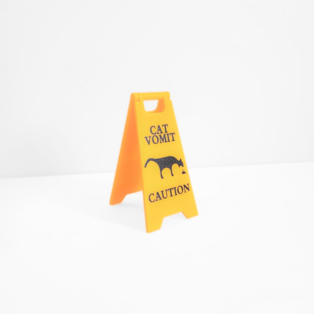 Mini Cat Wet Floor Sign - Velora