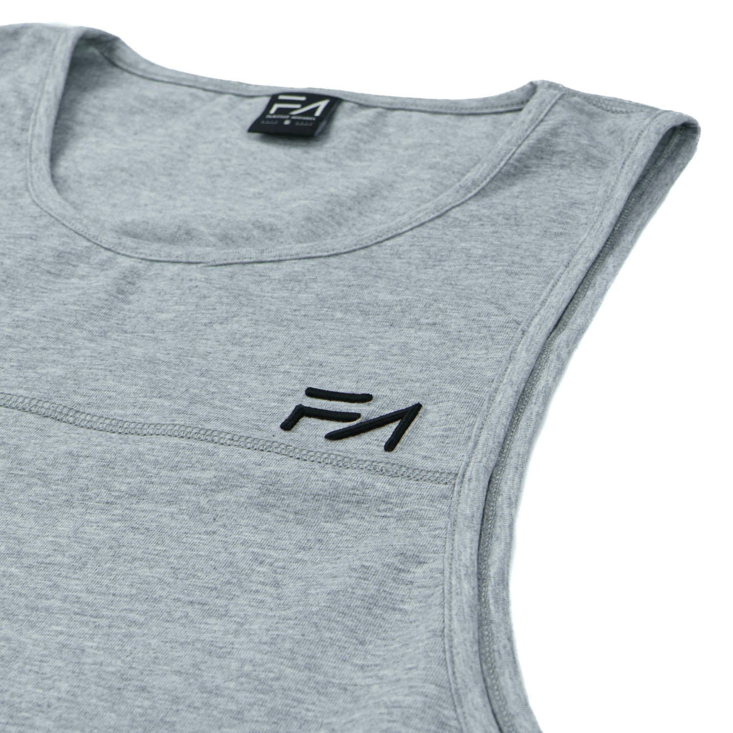 FA Momentum Tank Heather Grey - Velora