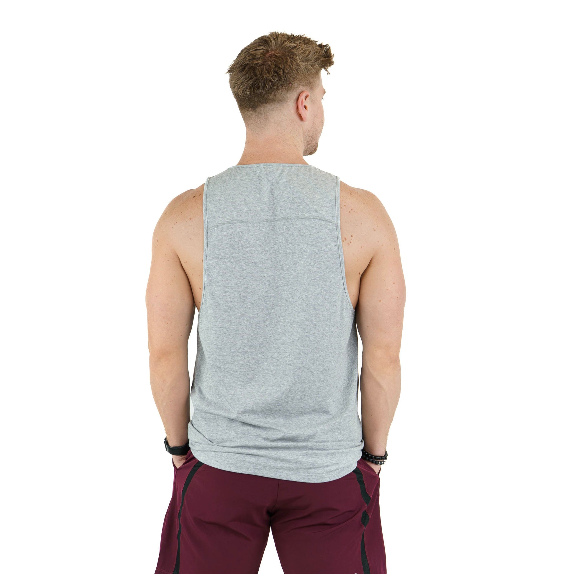 FA Momentum Tank Heather Grey - Velora