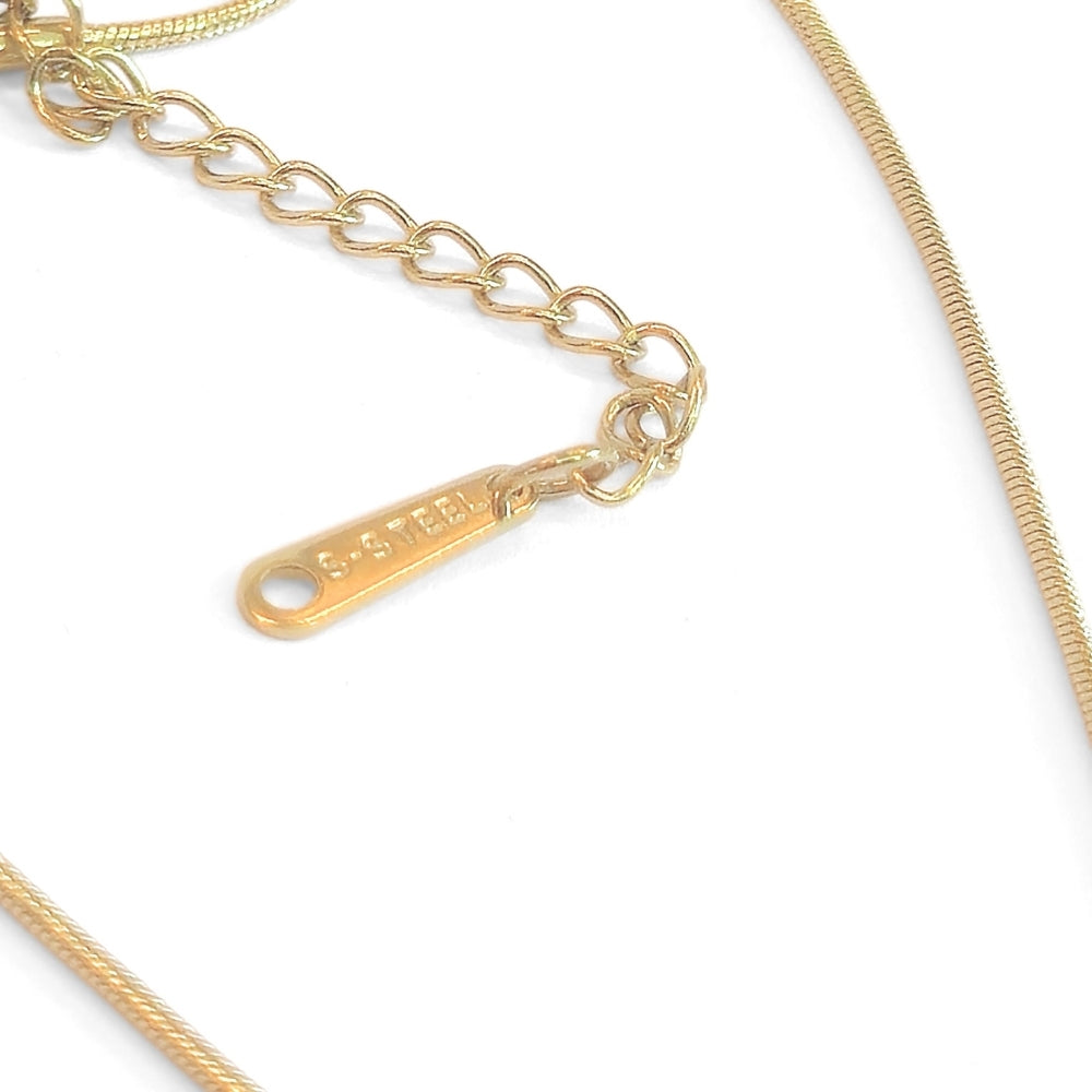 Monstera Leaf Pendant Necklace - Velora