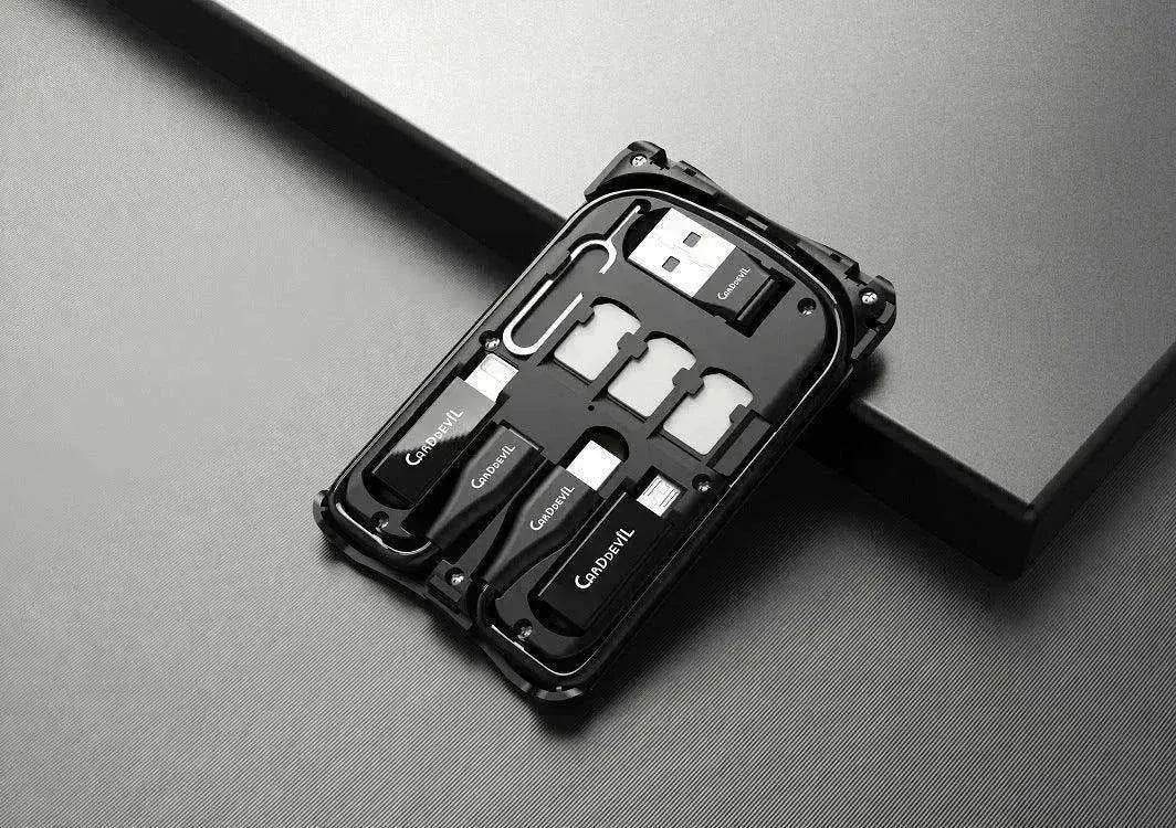 Multifunctional Travel Survival Card All in One Data Cable - Velora