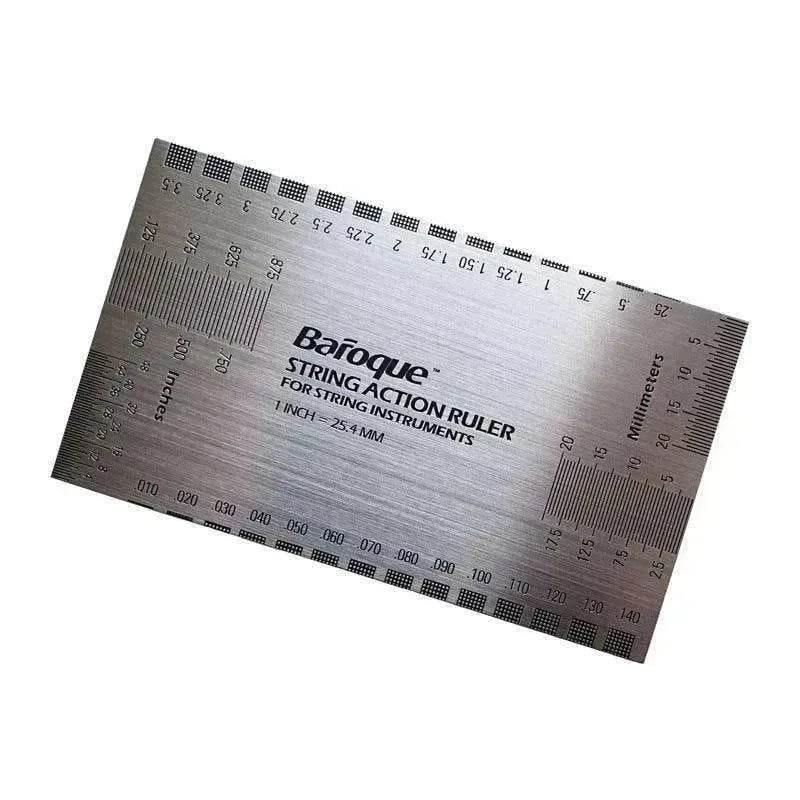 Multifunctional guitar height measuring ruler - Velora