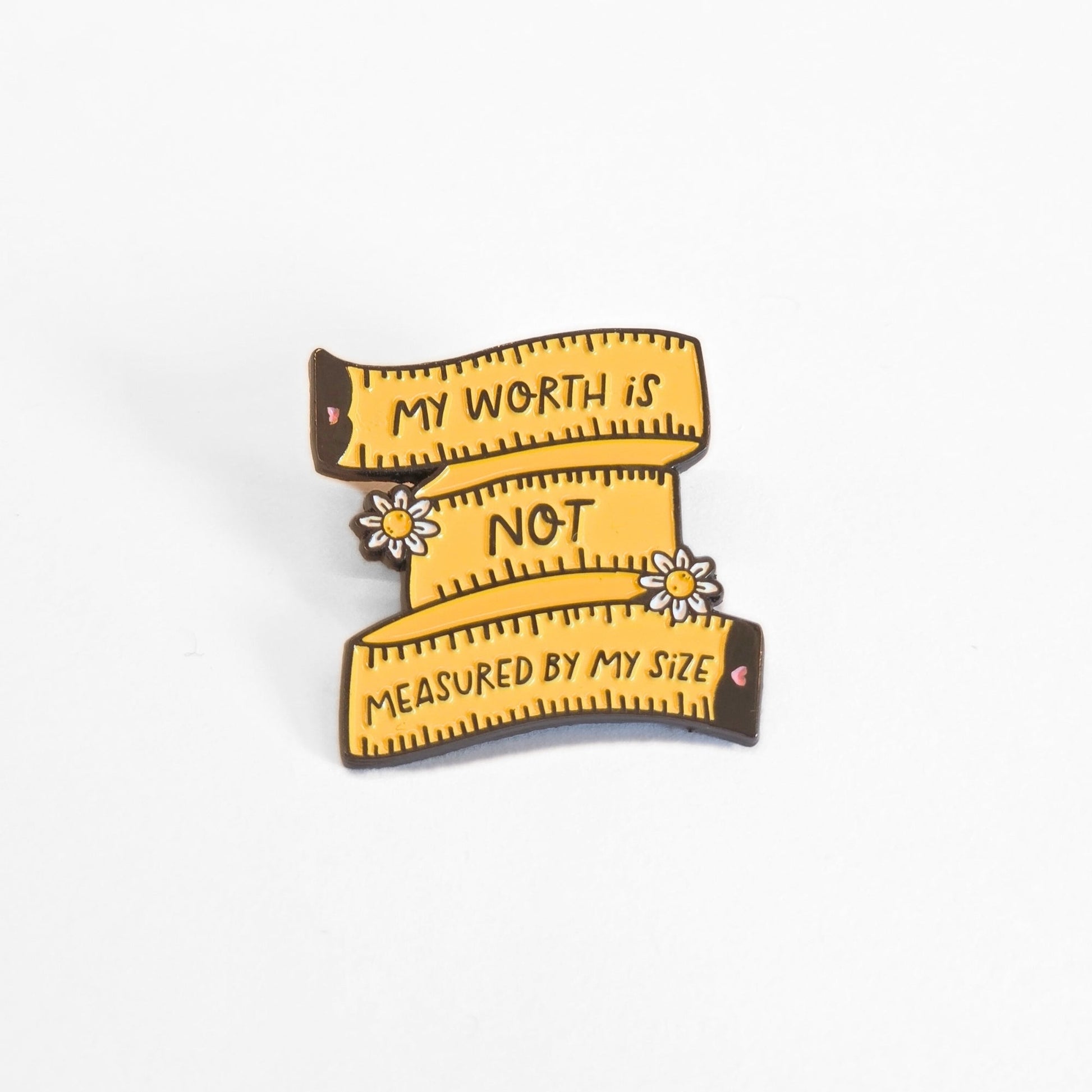My Worth Is Not Measured By My Size | Collectible Pin - Velora