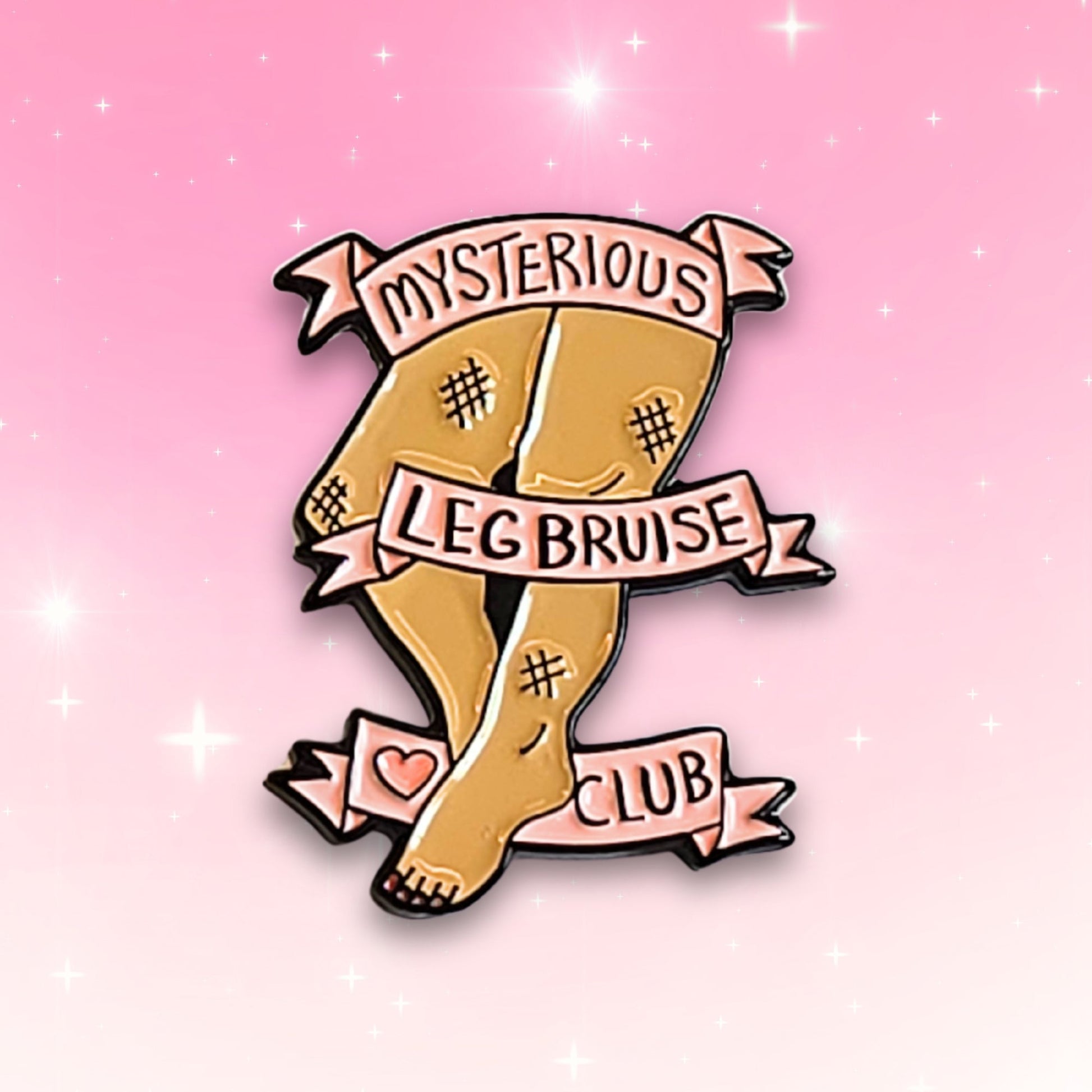 Mysterious Leg Bruise Club | Collectible Pin - Velora