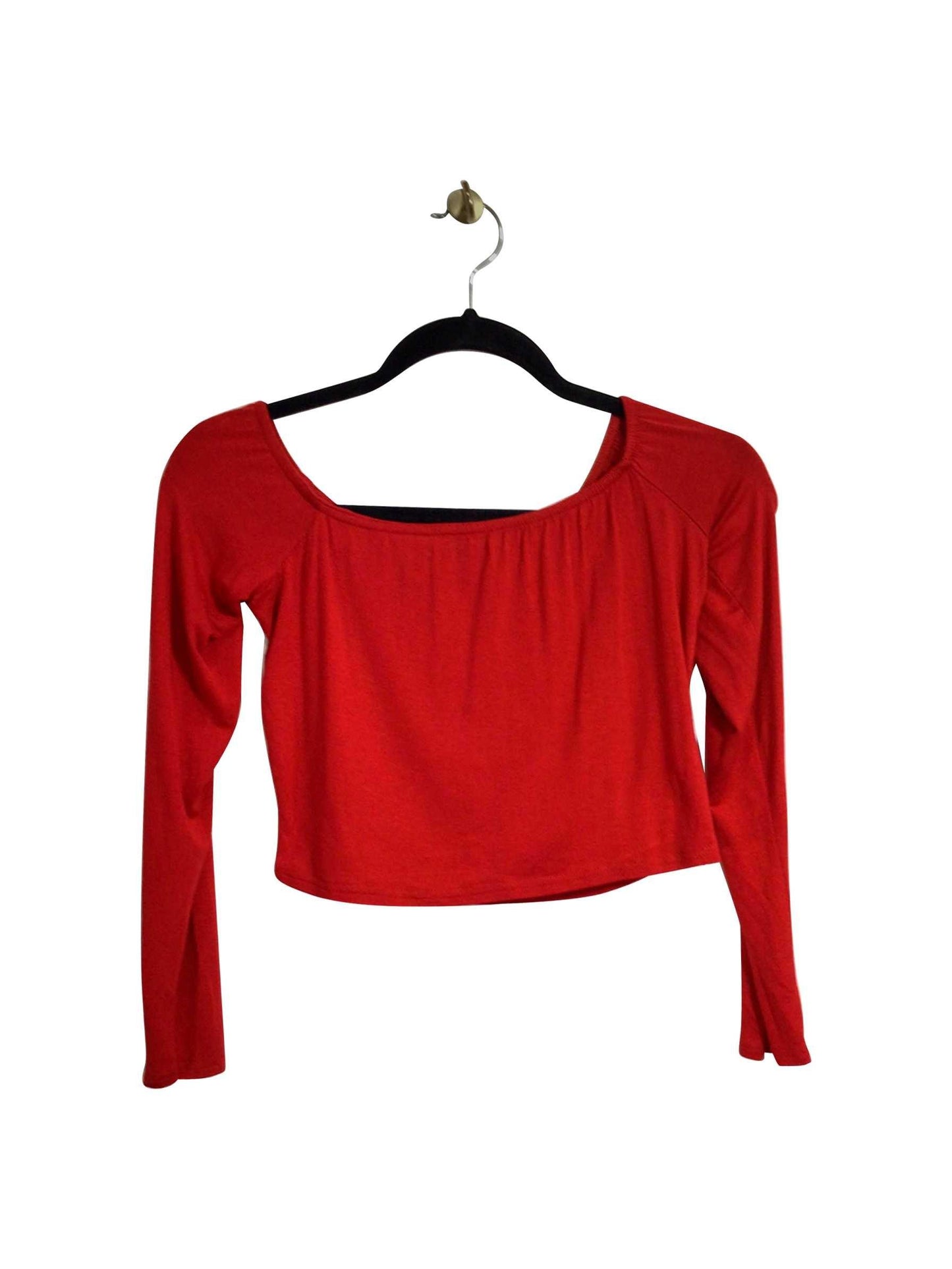 NASTY GAL Regular fit Crop top in Red - 12 - Velora