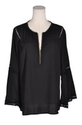 NEIMAN MARCUS Women Blouses Regular fit in Black - L - Velora Luxury Fashion