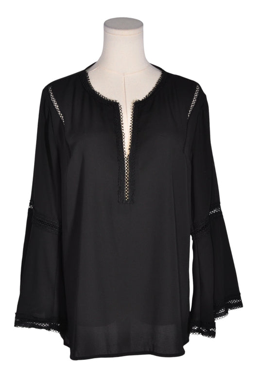 NEIMAN MARCUS Women Blouses Regular fit in Black - L - Velora Luxury Fashion