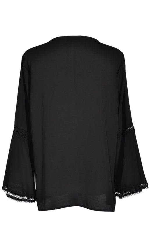 NEIMAN MARCUS Women Blouses Regular fit in Black - L - Velora Luxury Fashion