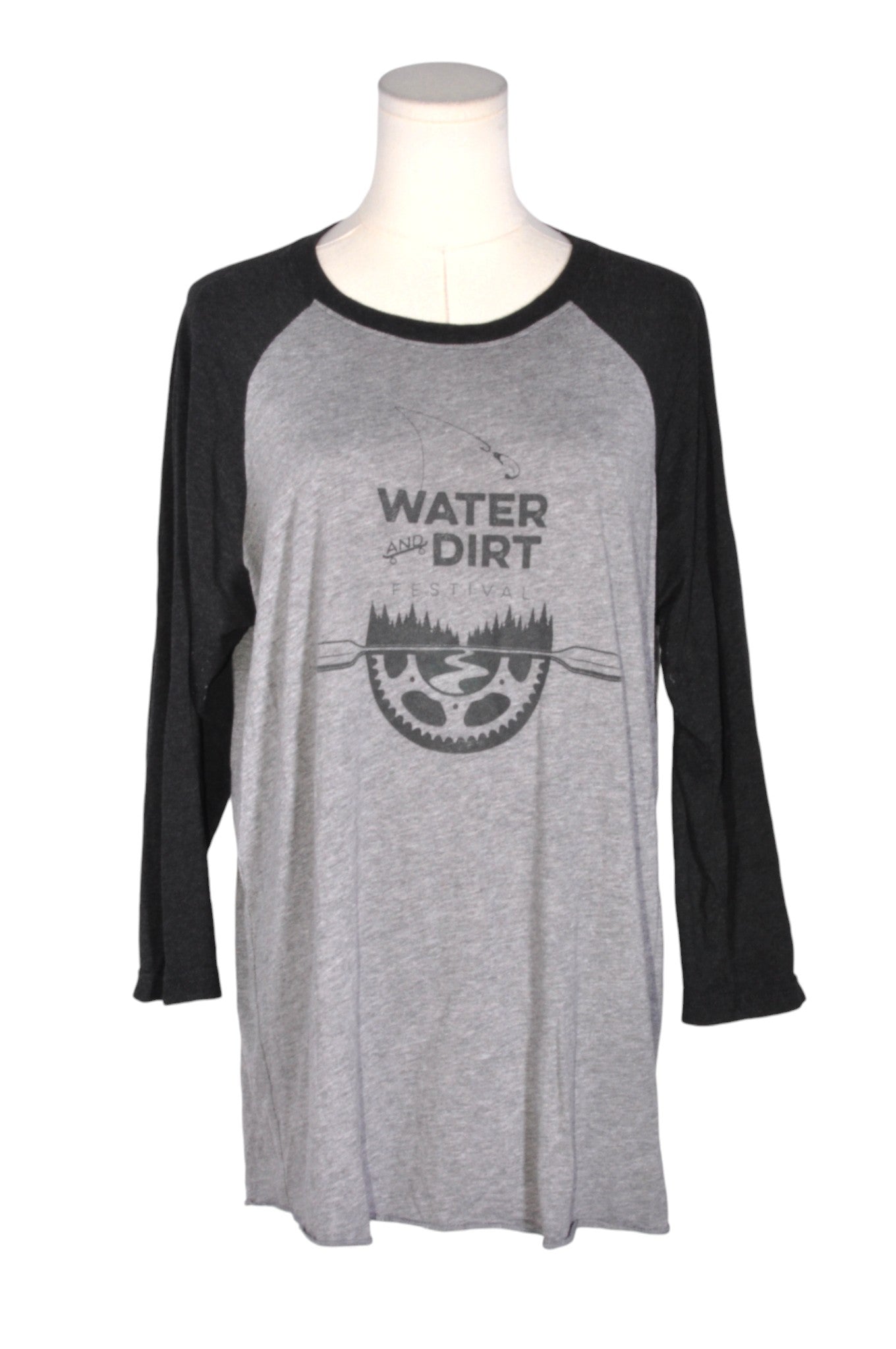 NEXT LEVEL APPAREL Women T-Shirts Regular fit in Gray - L - Velora Luxury Fashion