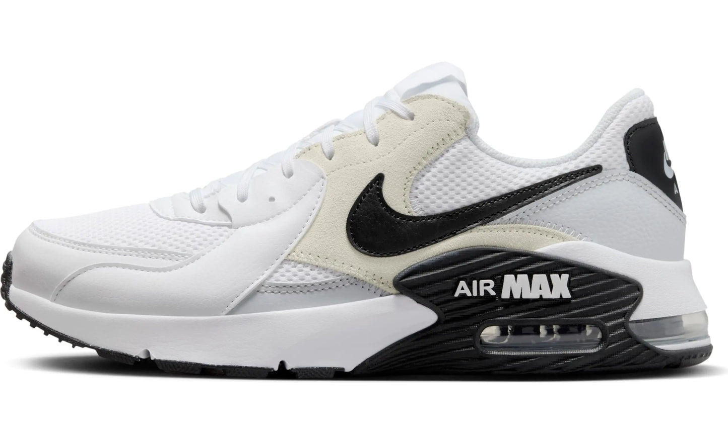 NIKE Air Max Excee Mens FN7304-100 (White/Black-Pure Platinum) Size 15 - Velora Luxury Fashion