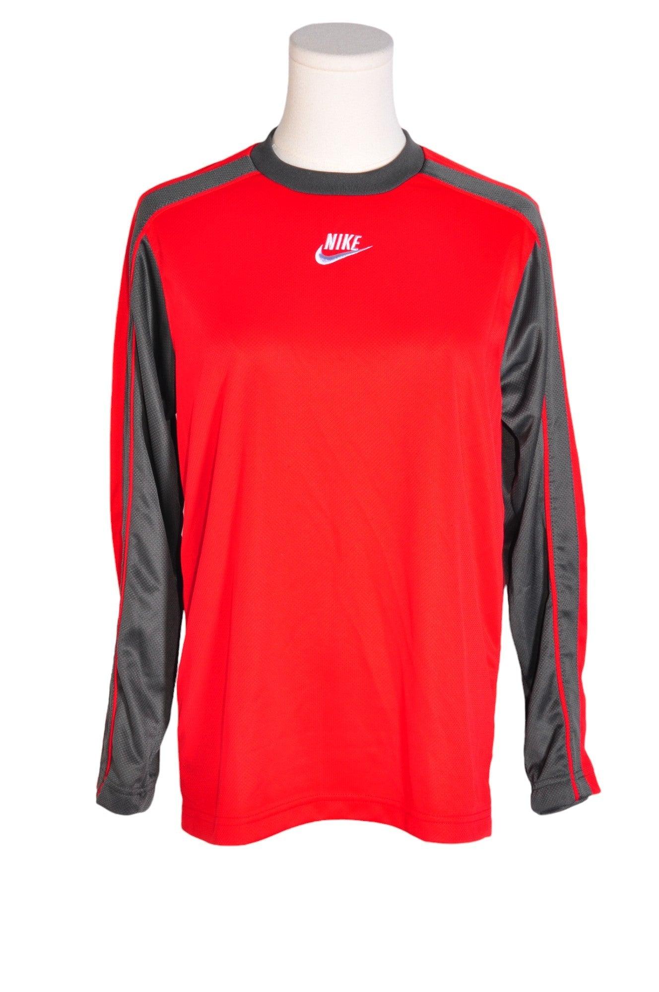 NIKE Men Activewear Tops Regular fit in Red - L - Velora Luxury Fashion