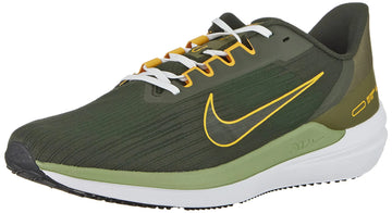 NIKE Men's Air Winflo 9 Sequoia Gold Sneaker Size 9.5 - Velora Luxury Fashion