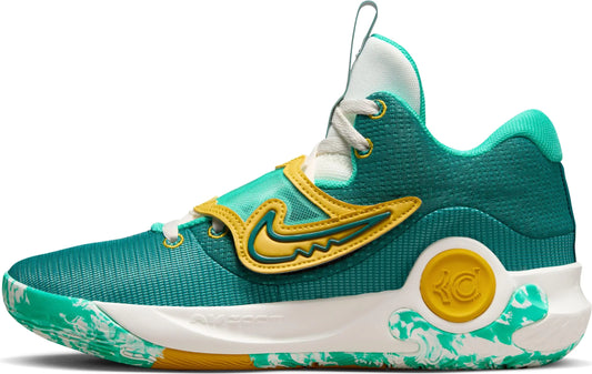 NIKE Mens Basketball Low Clear Jade Geode Teal Sail Vivid Sulfur 7.5 - Velora Luxury Fashion