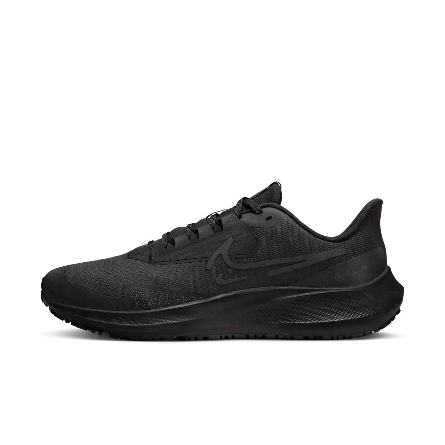 NIKE Mens Sneaker Black Black Off Noir Dk Smoke Grey 7 - Velora Luxury Fashion
