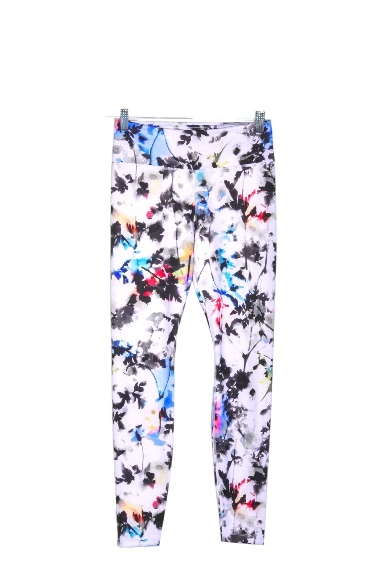 NIKE Women Activewear Leggings Regular fit in White - M - Velora Luxury Fashion