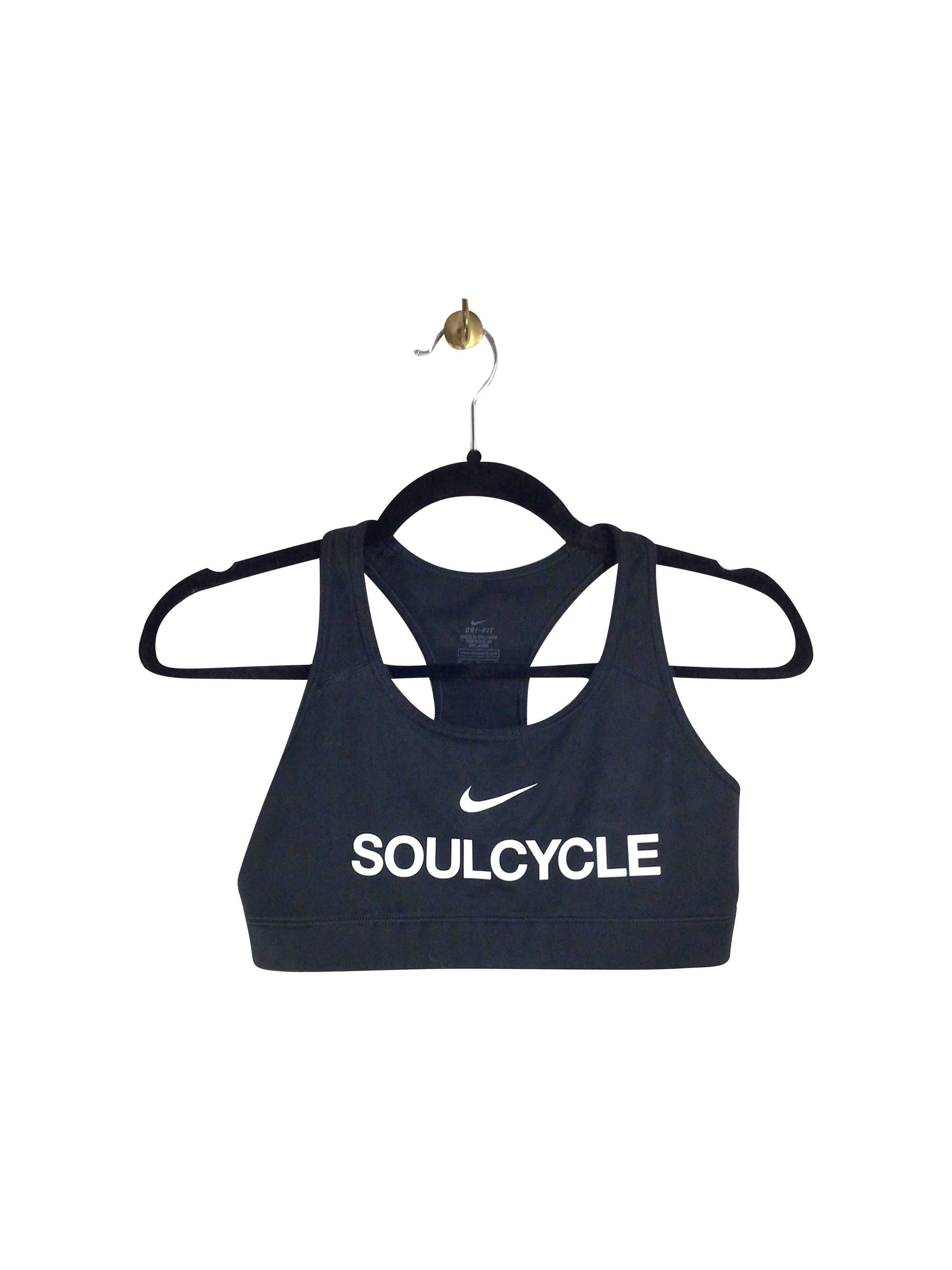 NIKE Women Activewear Sports Bras Regular fit in Black - M - Velora Luxury Fashion