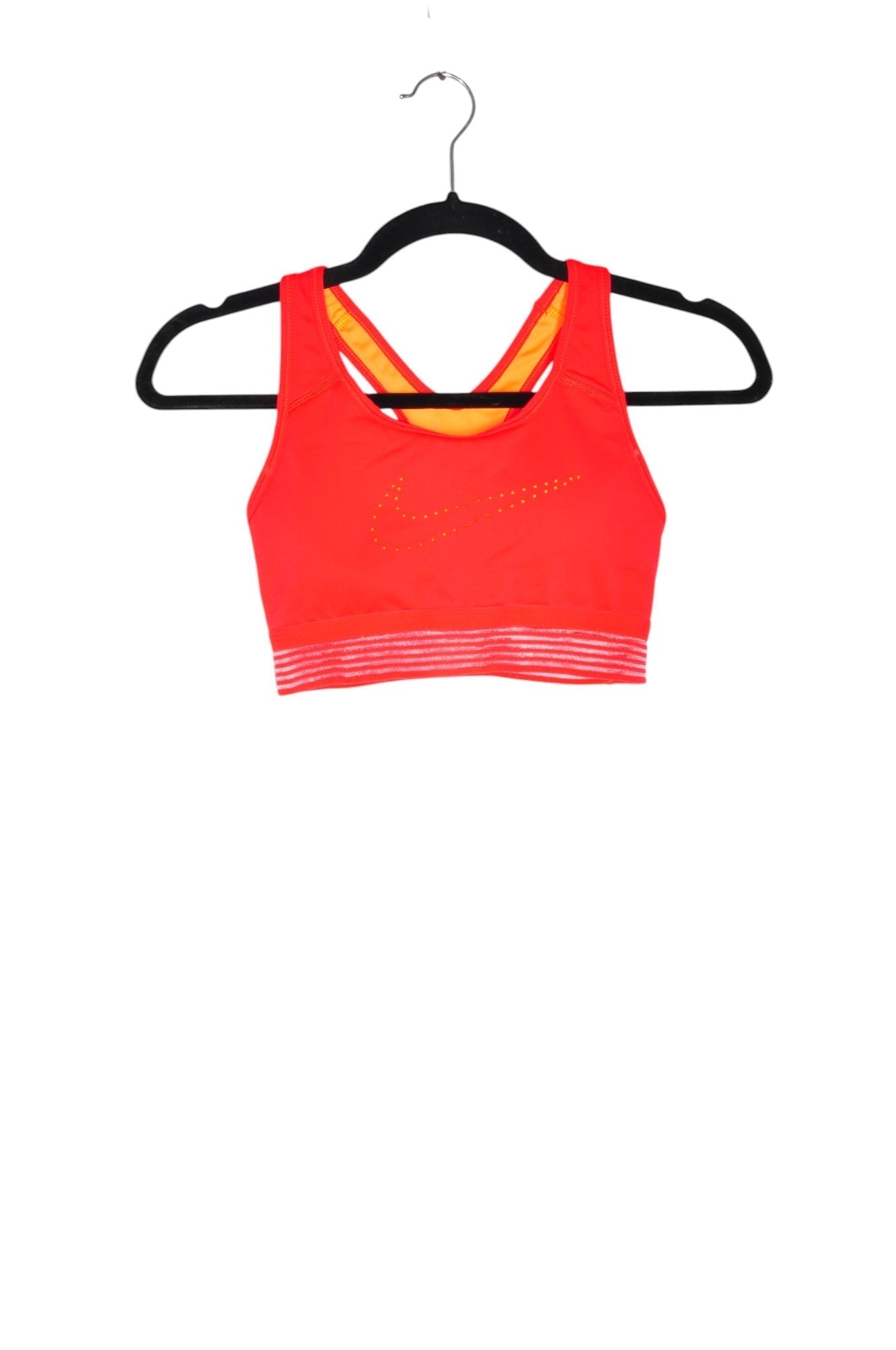 NIKE Women Activewear Sports Bras Regular fit in Orange - XS - Velora Luxury Fashion