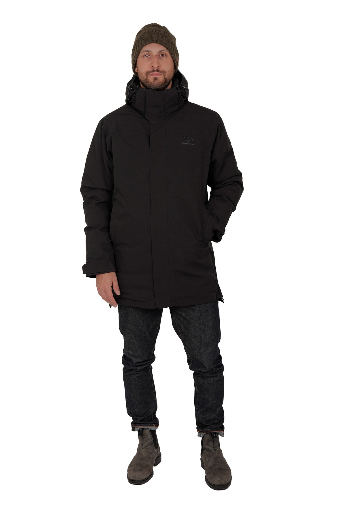 Crow's Waterproof Down Parka - Velora Luxury Fashion