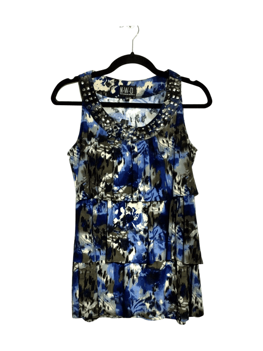 NWD Regular fit Blouse in Blue - S - Velora