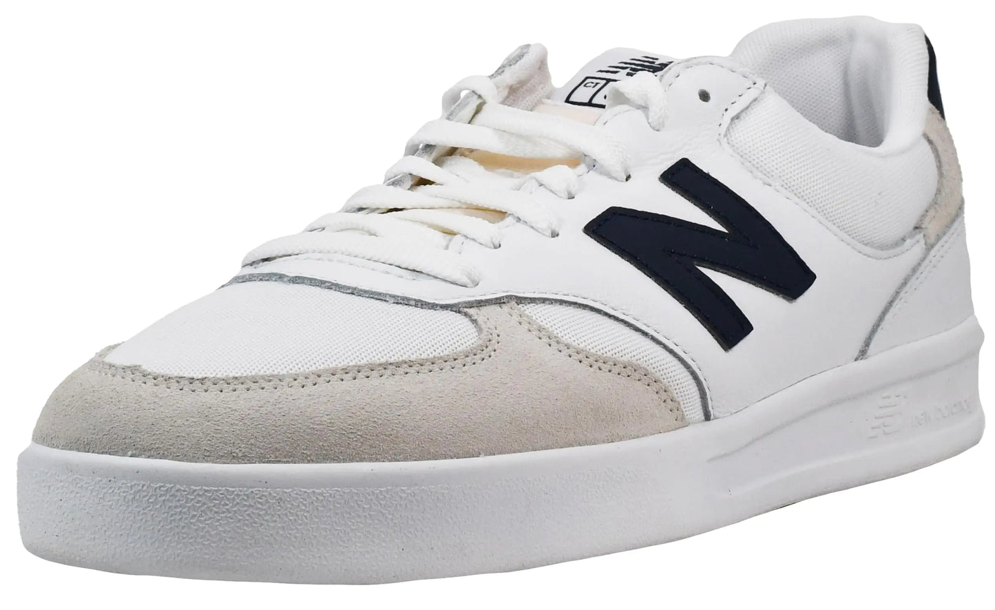 New Balance 300 Court White/Navy 4 EE - Wide - Velora Luxury Fashion