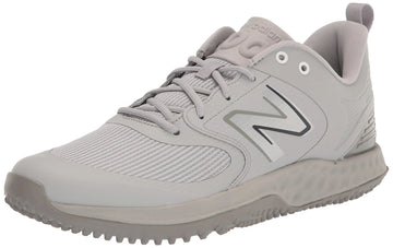 New Balance Mens Fresh Foam 3000 V6 Turf-Trainer Baseball Shoe Grey/White 17 Wide - Velora Luxury Fashion