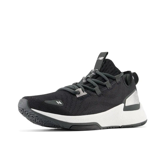 New Balance Mens FuelCell 100 V2 Cross Trainer Black/Blacktop/Silver Metalic 7 Wide - Velora Luxury Fashion