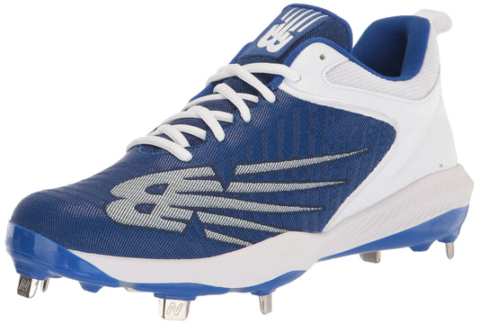 New Balance Mens FuelCell 4040 V6 Metal Baseball Shoe Team Royal/White 8.5 - Velora Luxury Fashion