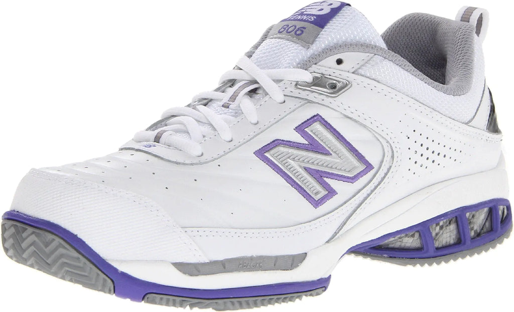 New Balance Women's 806 V1 Court Sneaker White 7.5W - Velora Luxury Fashion