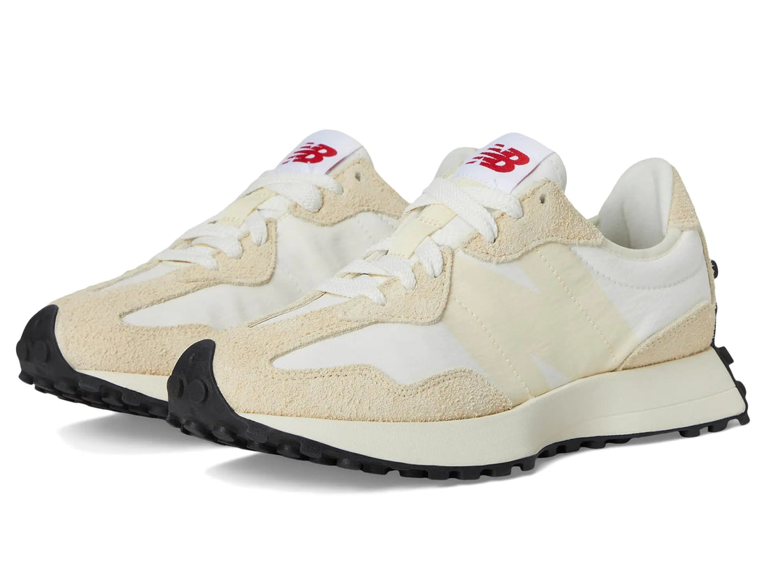 New Balance Womens 327 Sneaker Angora/Sea Salt 9.5 - Velora Luxury Fashion