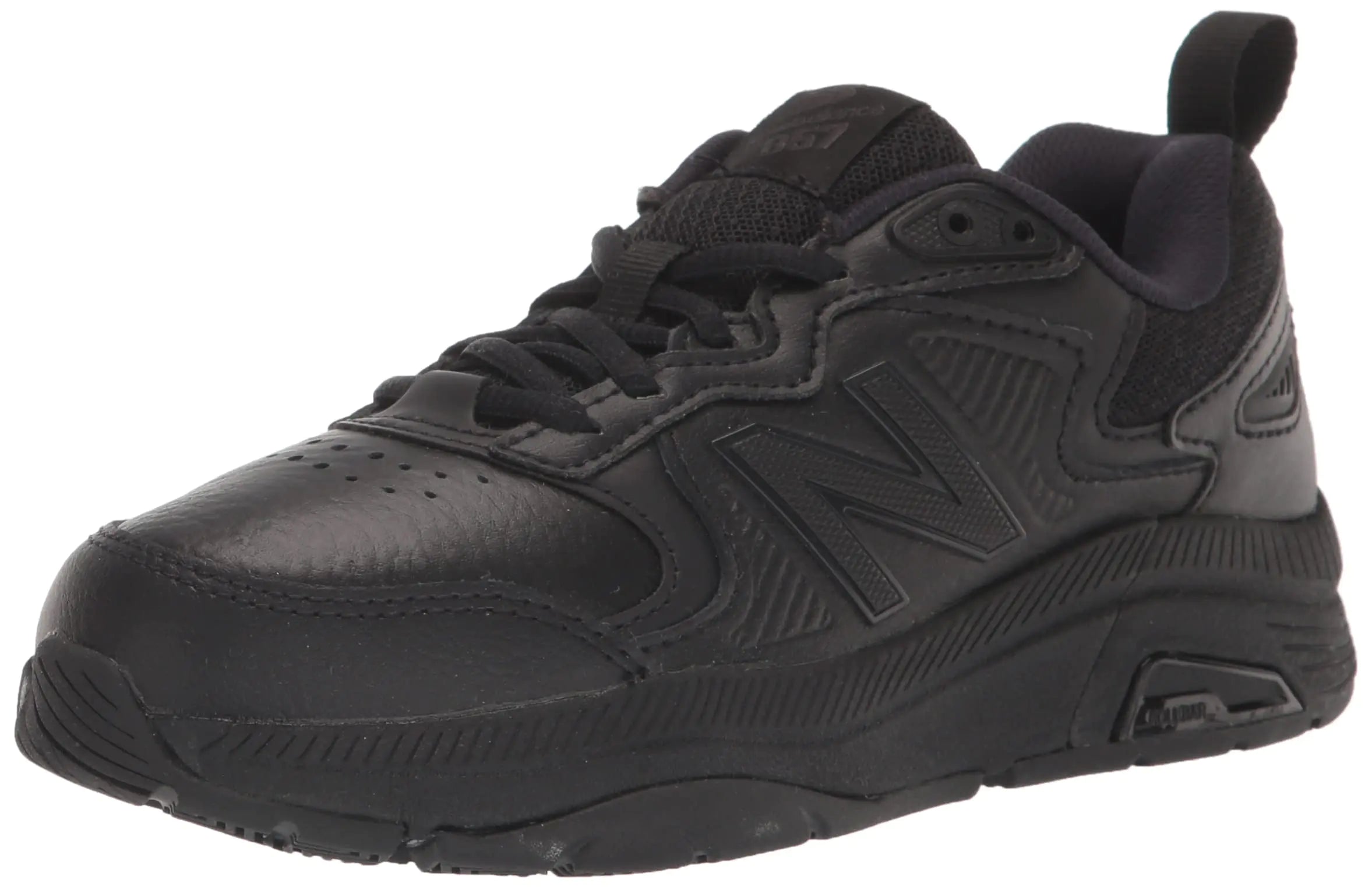 New Balance Womens 857 V3 Casual Comfort Cross Trainer Black/Black 9 - Velora Luxury Fashion