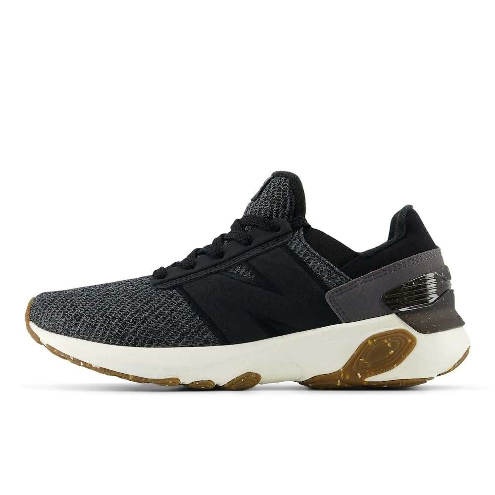 New Balance Womens Fresh Foam X 1440 V1 Running Shoe Black/Black/Castlerock 12 - Velora Luxury Fashion