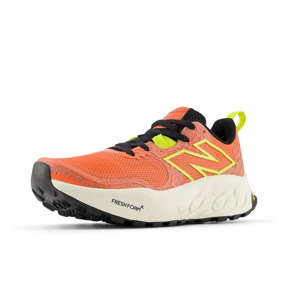 New Balance Womens Fresh Foam X Hierro V8 Trail Running Shoe Gulf Red/Tea Tree/Angora 6 Wide - Velora Luxury Fashion