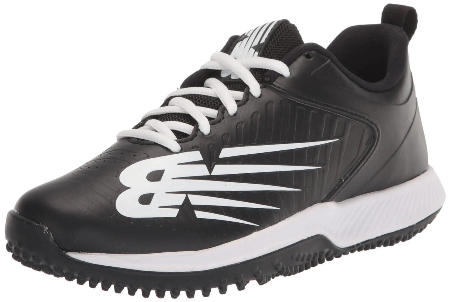 New Balance Womens FuelCell Fuse V3 Turf-Trainer Softball Shoe Black/White 8 - Velora Luxury Fashion