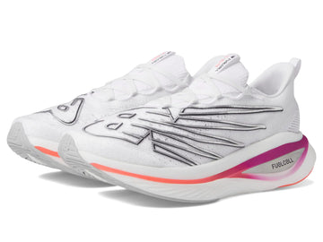 New Balance Womens FuelCell SuperComp Elite V3 Running Shoe White/Victory Blue 9.5 - Velora Luxury Fashion